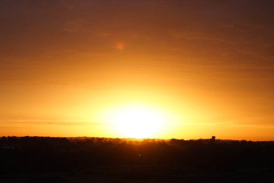 sunrise sunrise_pictures : Schofields, NSW   18 October 2006