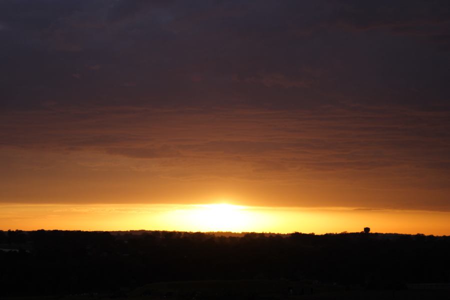 sunrise sunrise_pictures : Schofields, NSW   18 October 2006