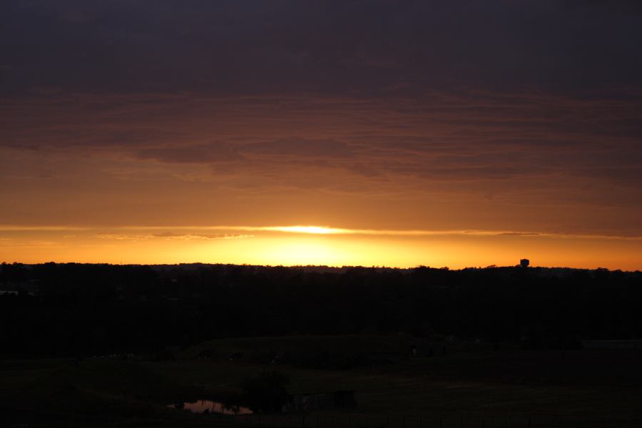 sunrise sunrise_pictures : Schofields, NSW   18 October 2006