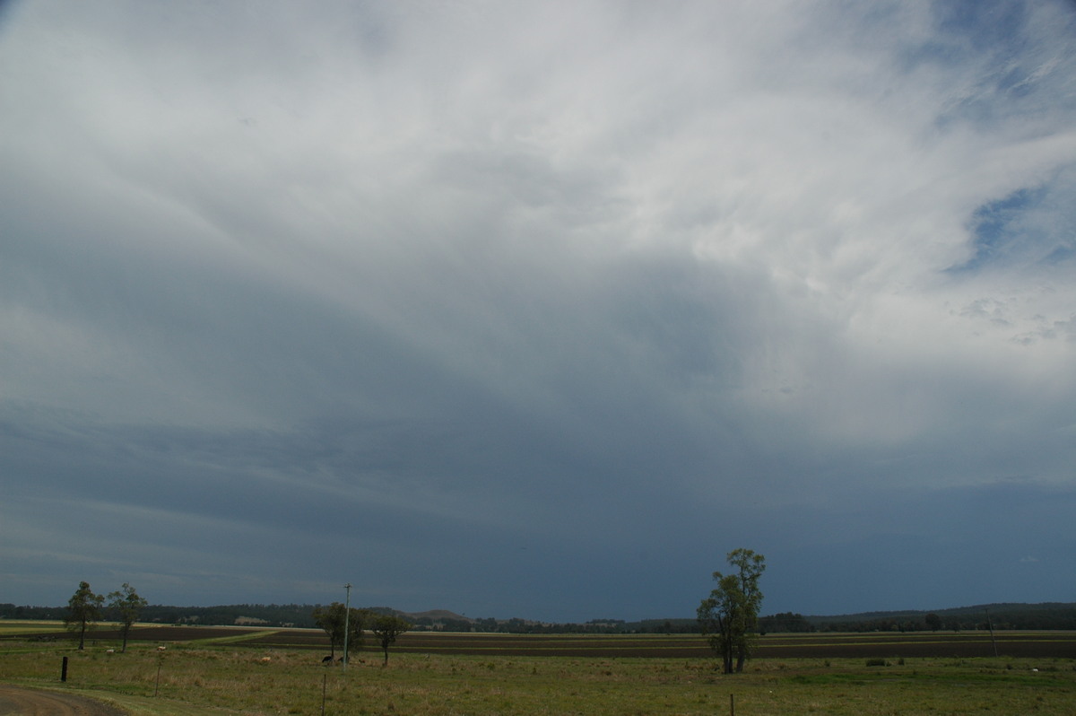 anvil thunderstorm_anvils : W of Casino, NSW   19 October 2006