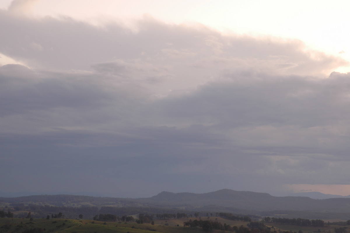 thunderstorm cumulonimbus_incus : Mallanganee NSW   19 October 2006