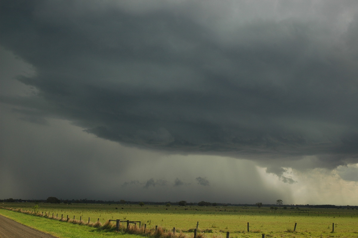 cumulonimbus thunderstorm_base : McKees Hill, NSW   1 November 2006