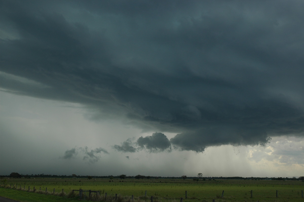 cumulonimbus thunderstorm_base : McKees Hill, NSW   1 November 2006