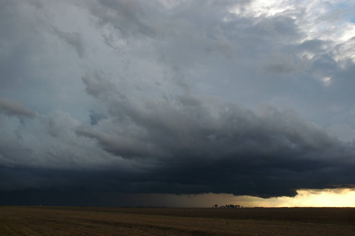 shelfcloud shelf_cloud : SE of Dalby, QLD   4 November 2006