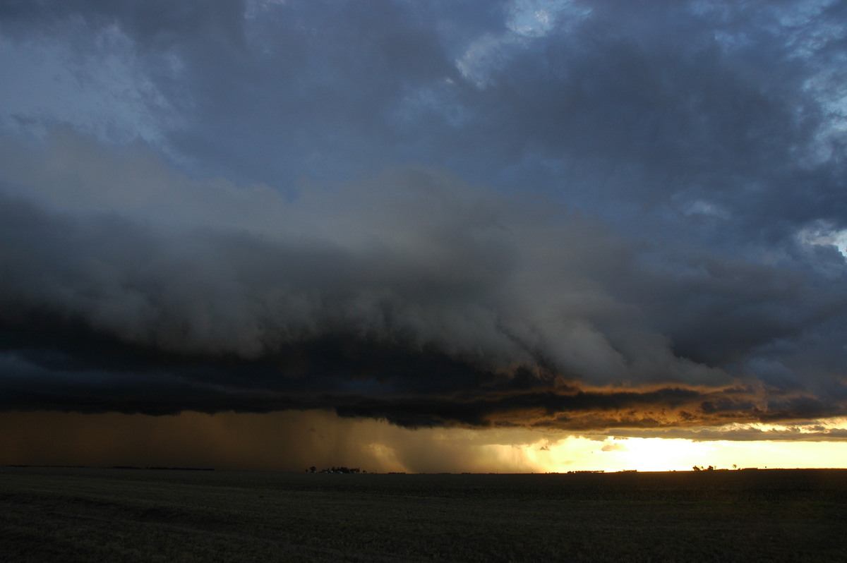 sunset sunset_pictures : SE of Dalby, QLD   4 November 2006