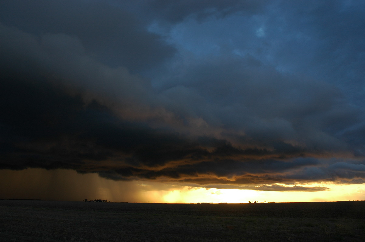 sunset sunset_pictures : SE of Dalby, QLD   4 November 2006