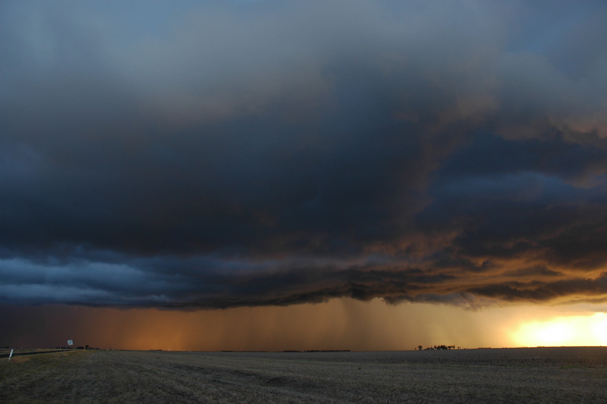 sunset sunset_pictures : SE of Dalby, QLD   4 November 2006