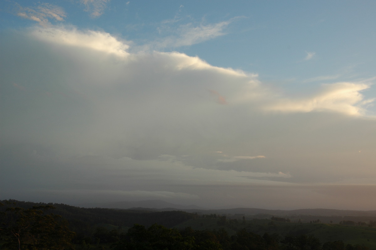 anvil thunderstorm_anvils : Mallanganee NSW   7 November 2006