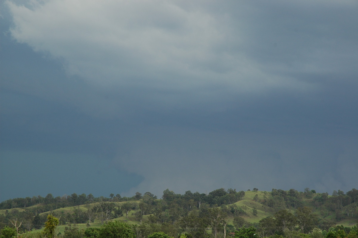 cumulonimbus supercell_thunderstorm : Wiangaree, NSW   8 November 2006