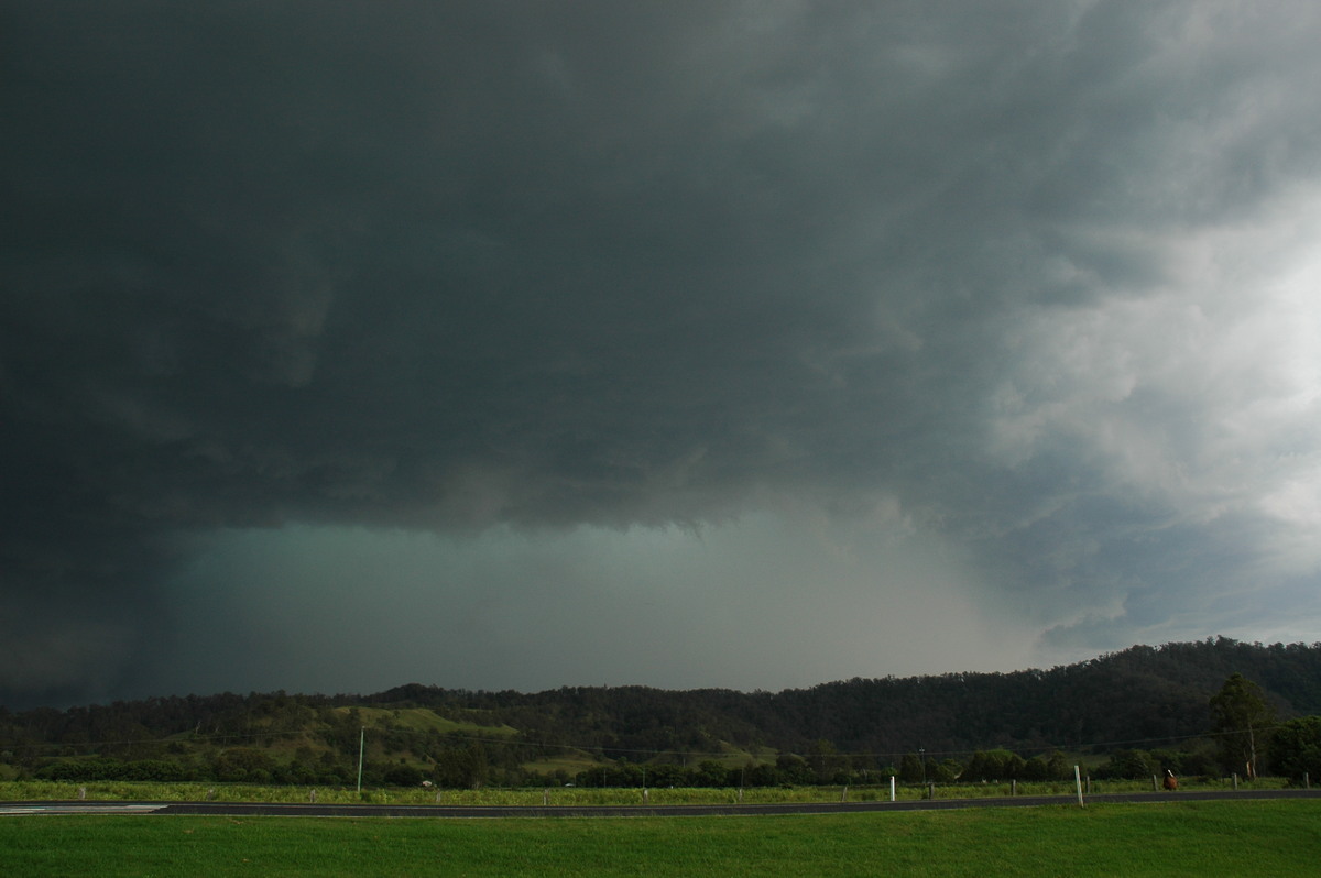 cumulonimbus thunderstorm_base : Wiangaree, NSW   8 November 2006