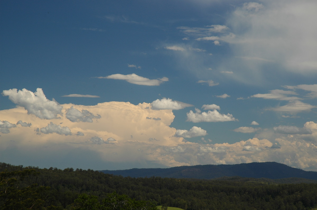 thunderstorm cumulonimbus_incus : Mallanganee NSW   11 November 2006