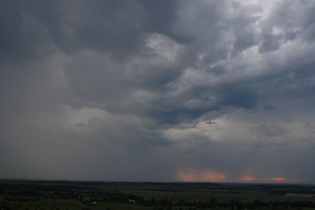 cumulonimbus thunderstorm_base : Wyrallah, NSW   13 November 2006