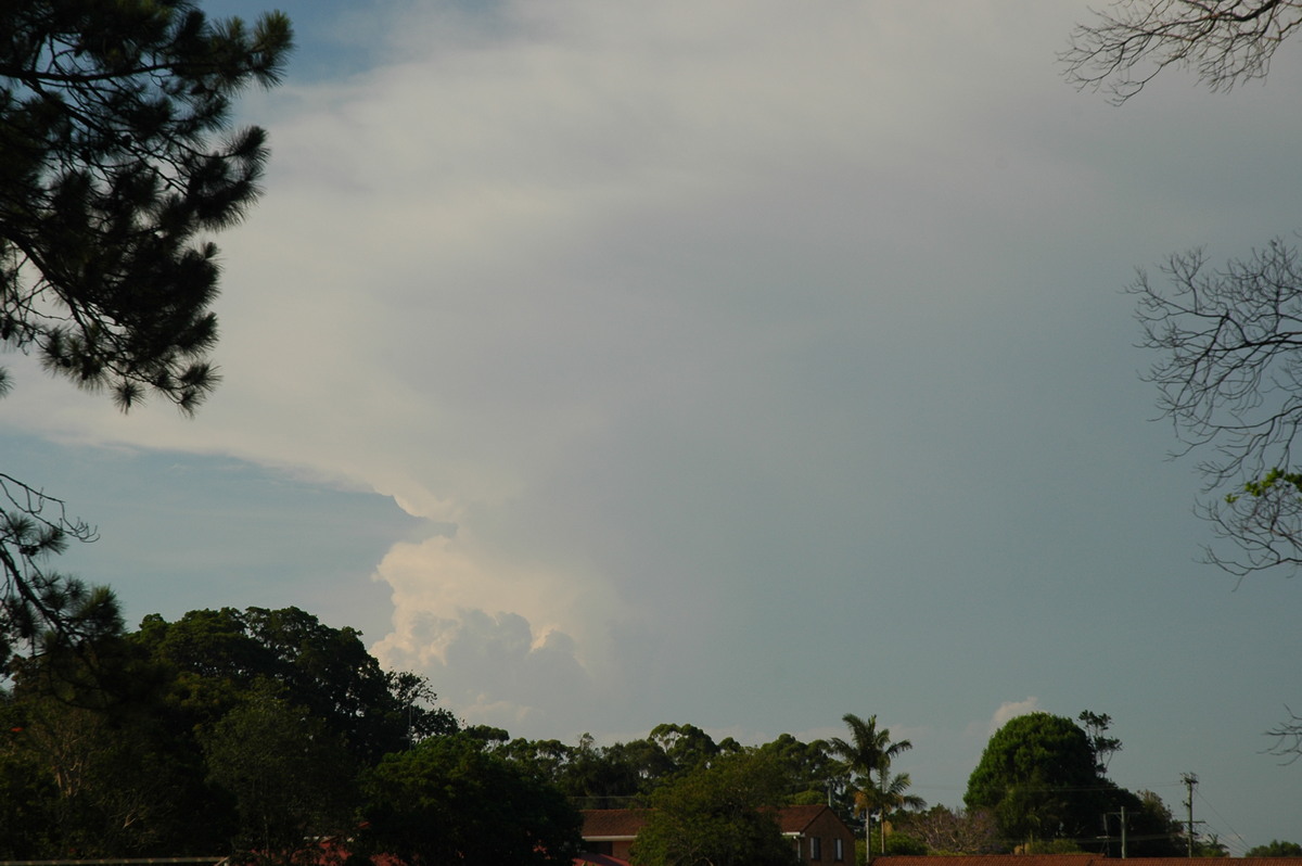 thunderstorm cumulonimbus_incus : Alstonville, NSW   15 November 2006