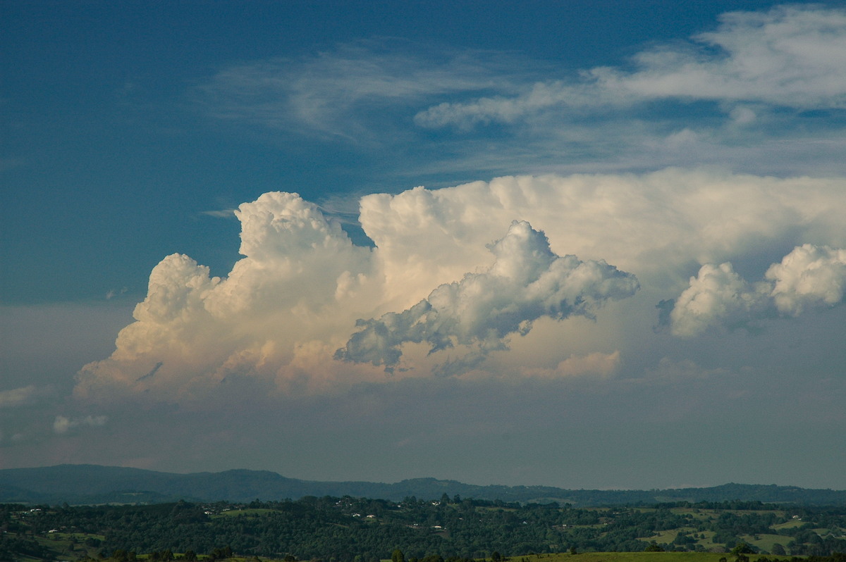 thunderstorm cumulonimbus_incus : McLeans Ridges, NSW   15 November 2006