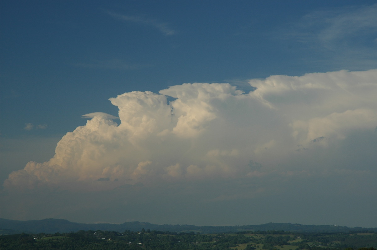 thunderstorm cumulonimbus_incus : McLeans Ridges, NSW   15 November 2006