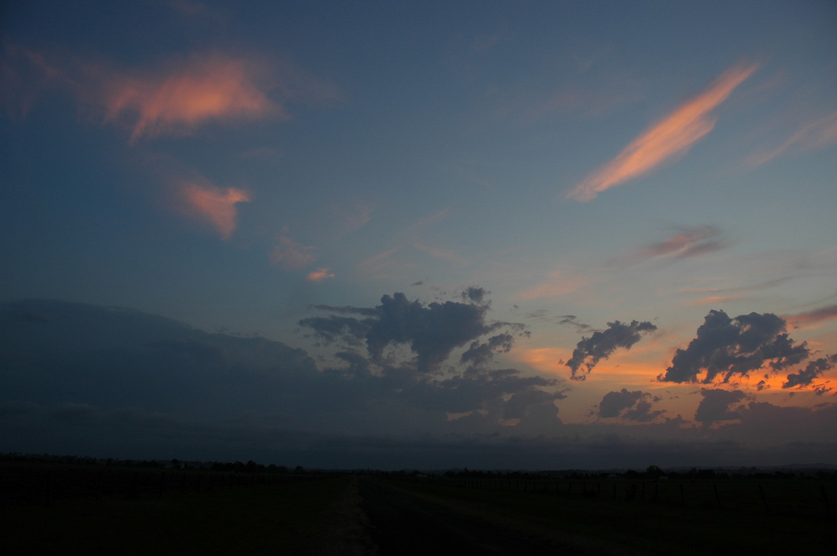 sunset sunset_pictures : N of Casino, NSW   26 November 2006