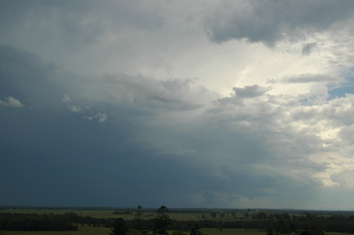 thunderstorm cumulonimbus_incus : near Coraki, NSW   14 December 2006