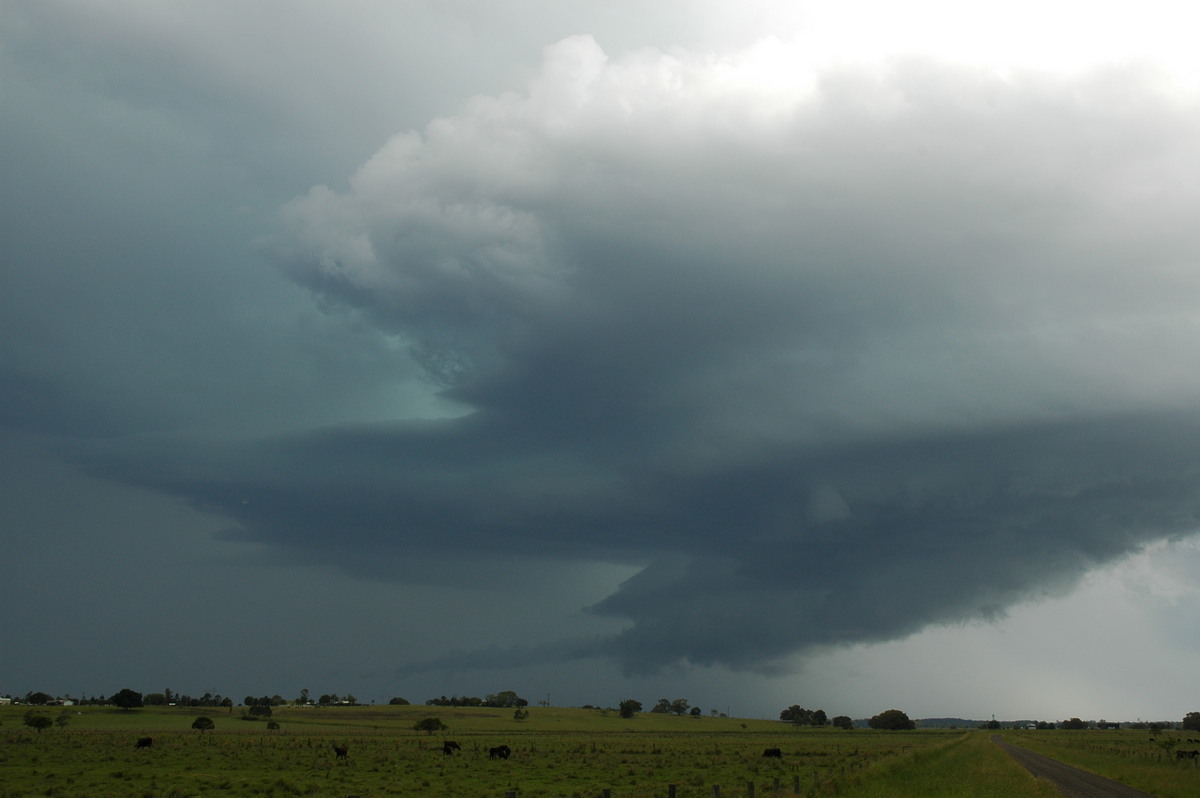 cumulonimbus supercell_thunderstorm : McKees Hill, NSW   14 December 2006