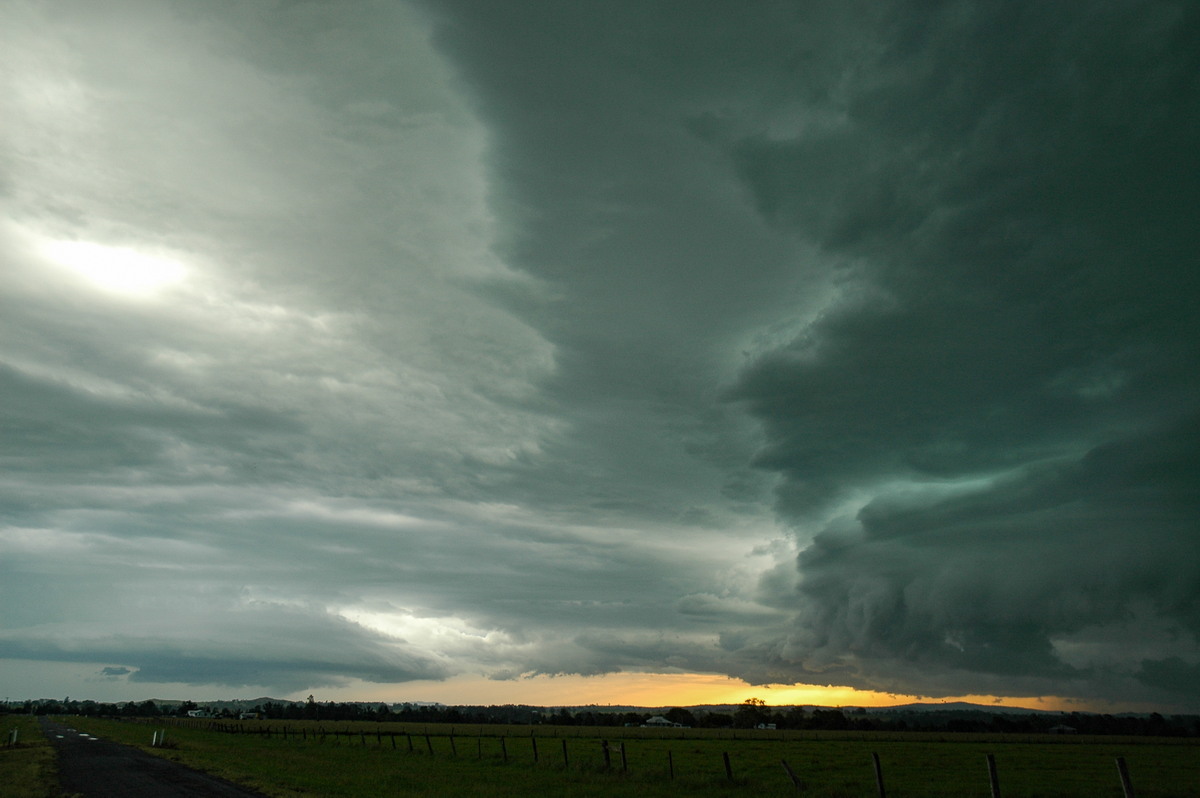 sunset sunset_pictures : N of Casino, NSW   15 December 2006