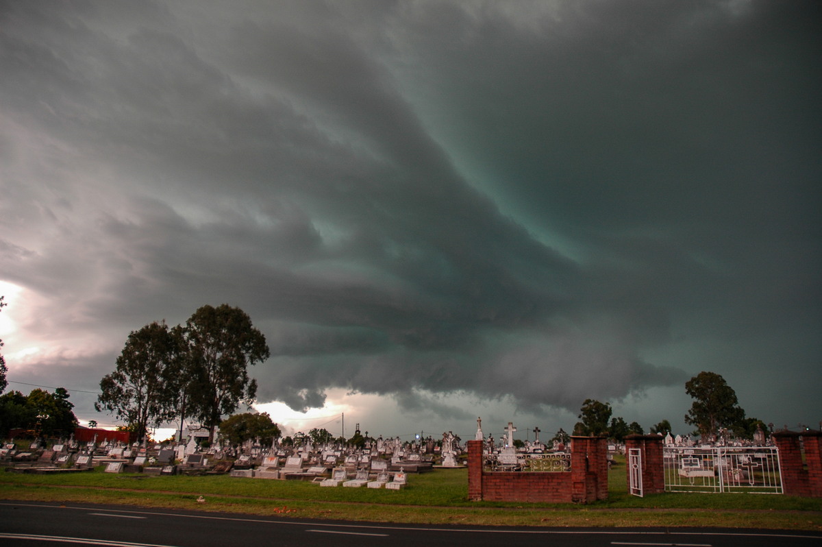 wallcloud thunderstorm_wall_cloud : Casino, NSW   15 December 2006