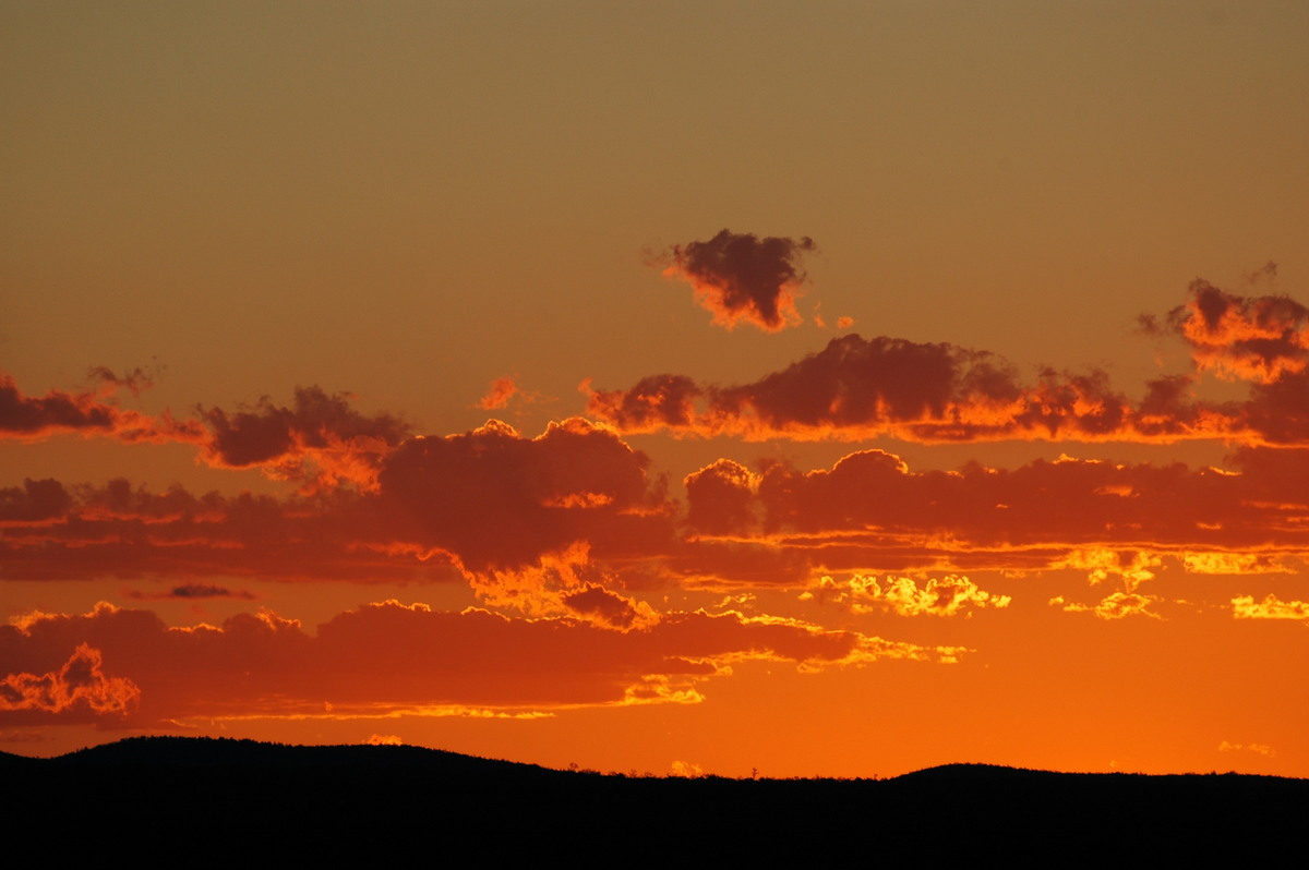 cumulus humilis : near Texas, QLD   16 December 2006