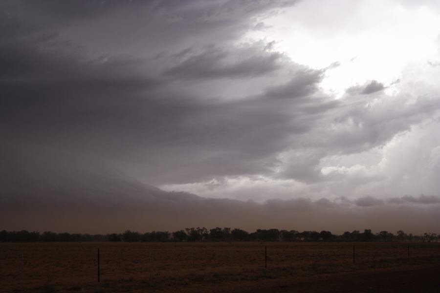 shelfcloud shelf_cloud : 10km N of Barringun, NSW   2 January 2007