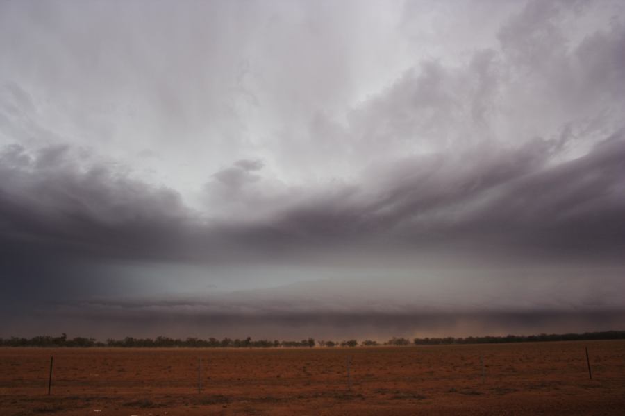 cumulonimbus supercell_thunderstorm : 10km N of Barringun, NSW   2 January 2007