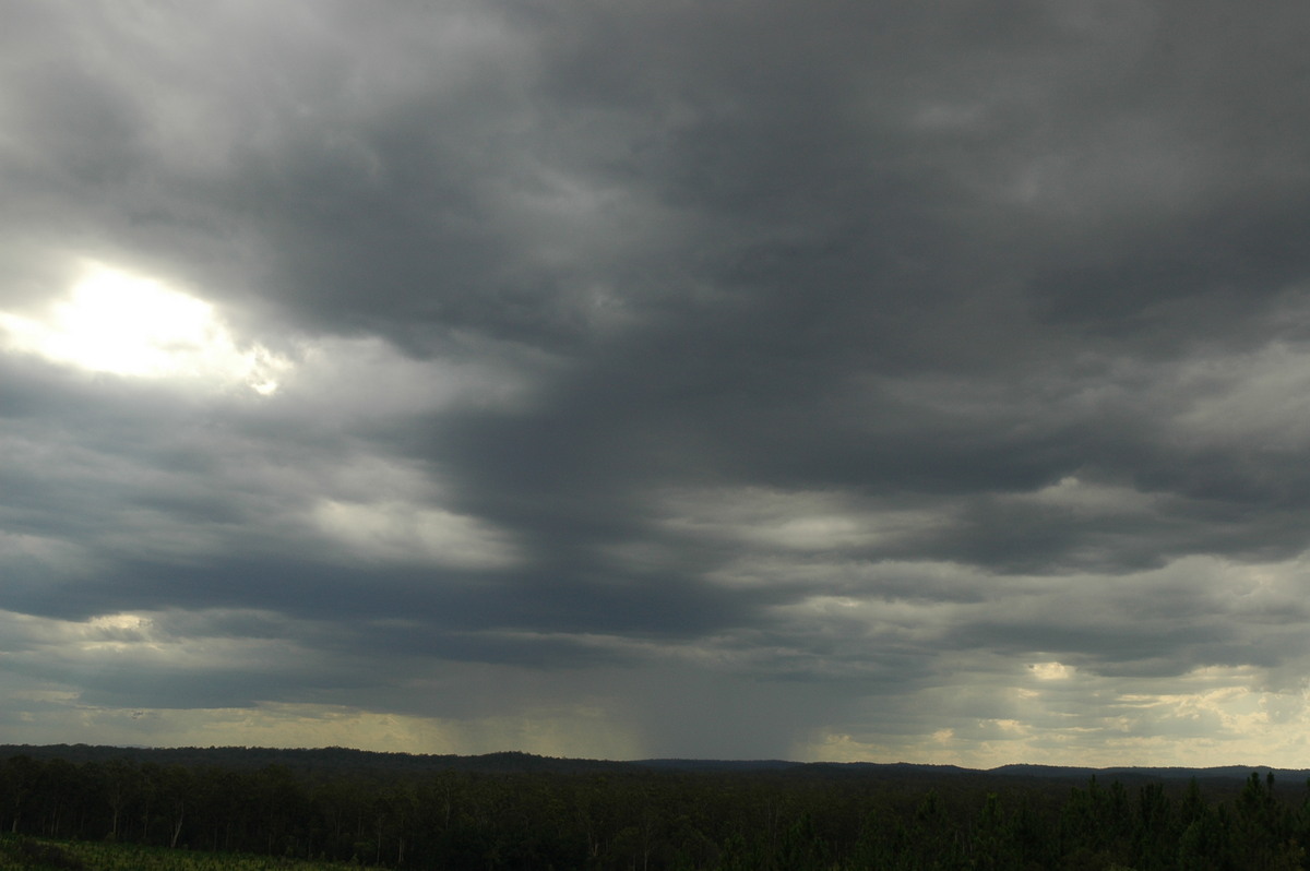 cumulonimbus thunderstorm_base : Whiporie, NSW   8 January 2007