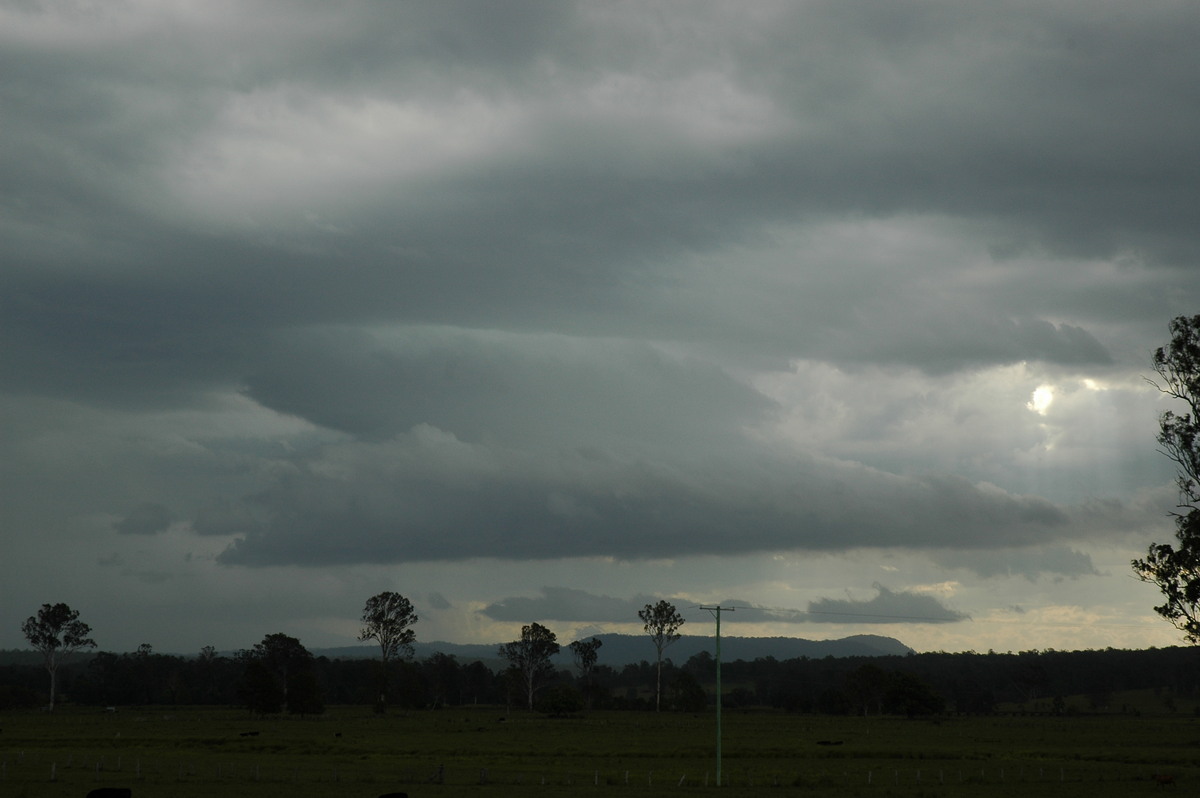 cumulonimbus thunderstorm_base : Whiporie, NSW   8 January 2007