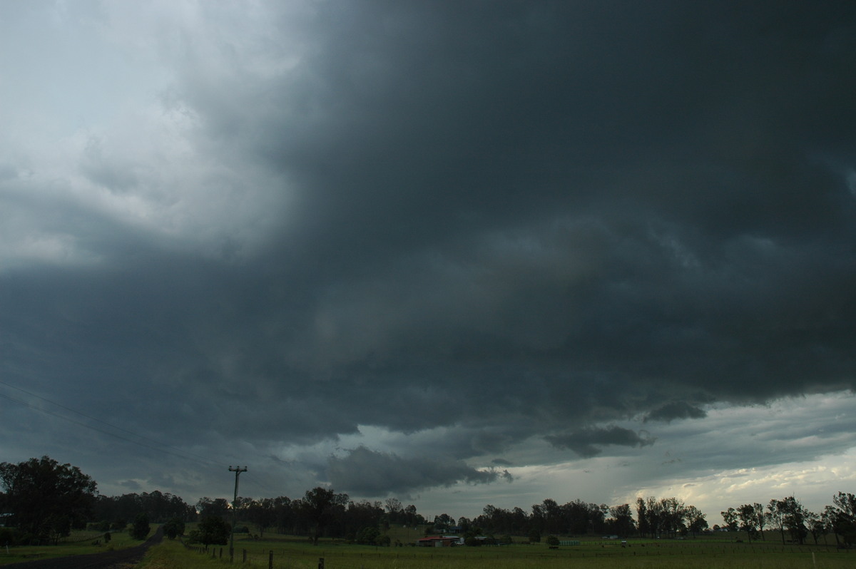 cumulonimbus thunderstorm_base : Leeville, NSW   8 January 2007