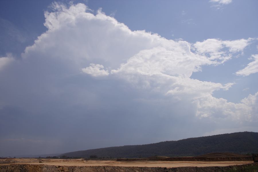 thunderstorm cumulonimbus_incus : Castlereagh, NSW   12 January 2007