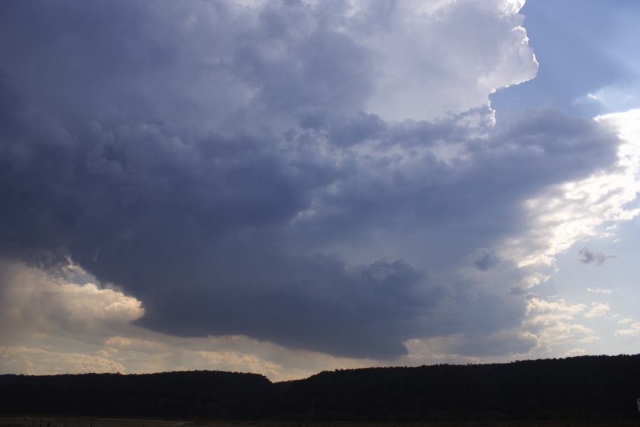 wallcloud thunderstorm_wall_cloud : Castlereagh, NSW   12 January 2007