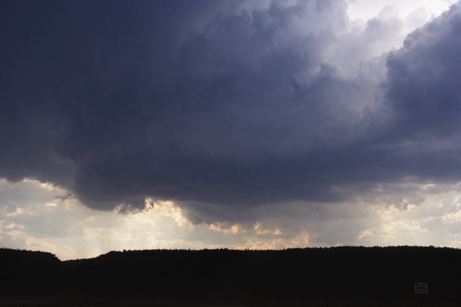 wallcloud thunderstorm_wall_cloud : Castlereagh, NSW   12 January 2007