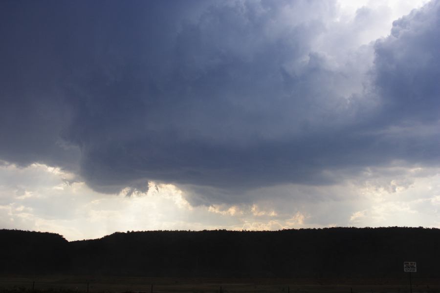 wallcloud thunderstorm_wall_cloud : Castlereagh, NSW   12 January 2007