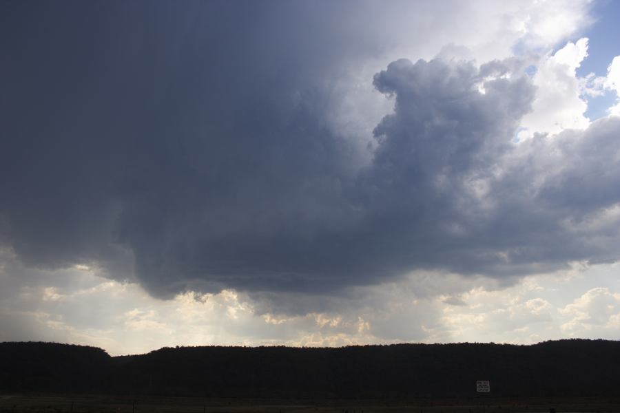 wallcloud thunderstorm_wall_cloud : Castlereagh, NSW   12 January 2007