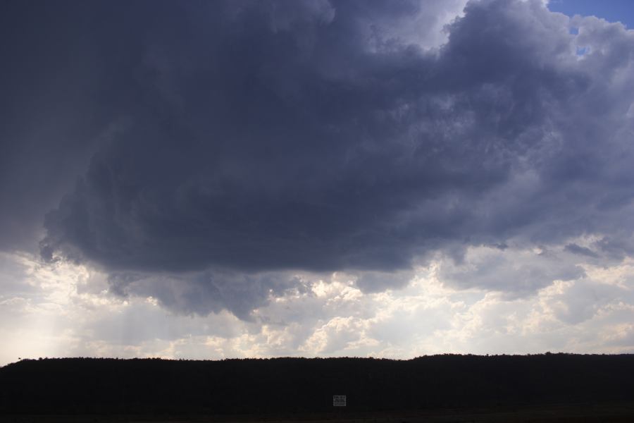 cumulonimbus thunderstorm_base : Castlereagh, NSW   12 January 2007