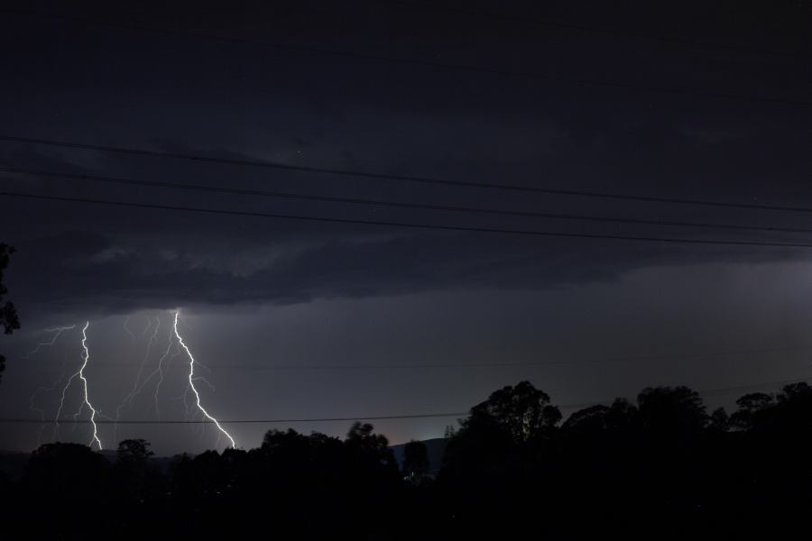 lightning lightning_bolts : E of Muswellbrook, NSW   12 January 2007