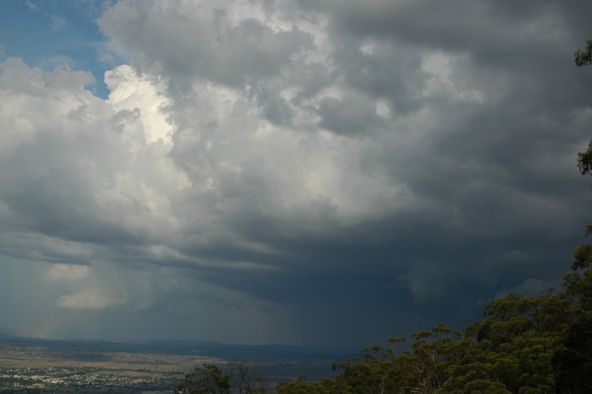 cumulonimbus thunderstorm_base : Tenterfield, NSW   12 January 2007