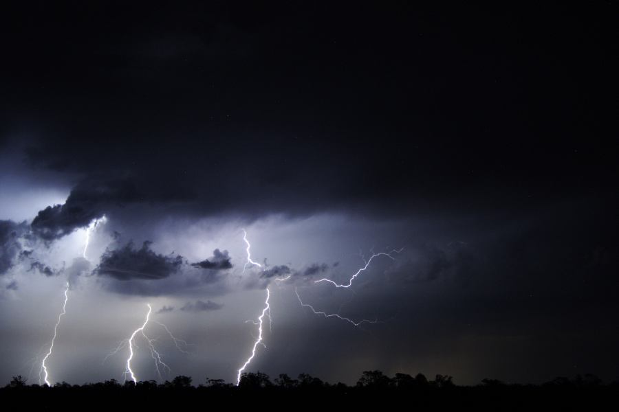 lightning lightning_bolts : Millmerran, QLD   13 January 2007