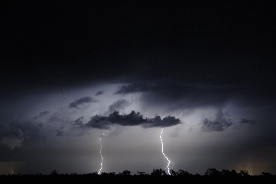 lightning lightning_bolts : Millmerran, QLD   13 January 2007