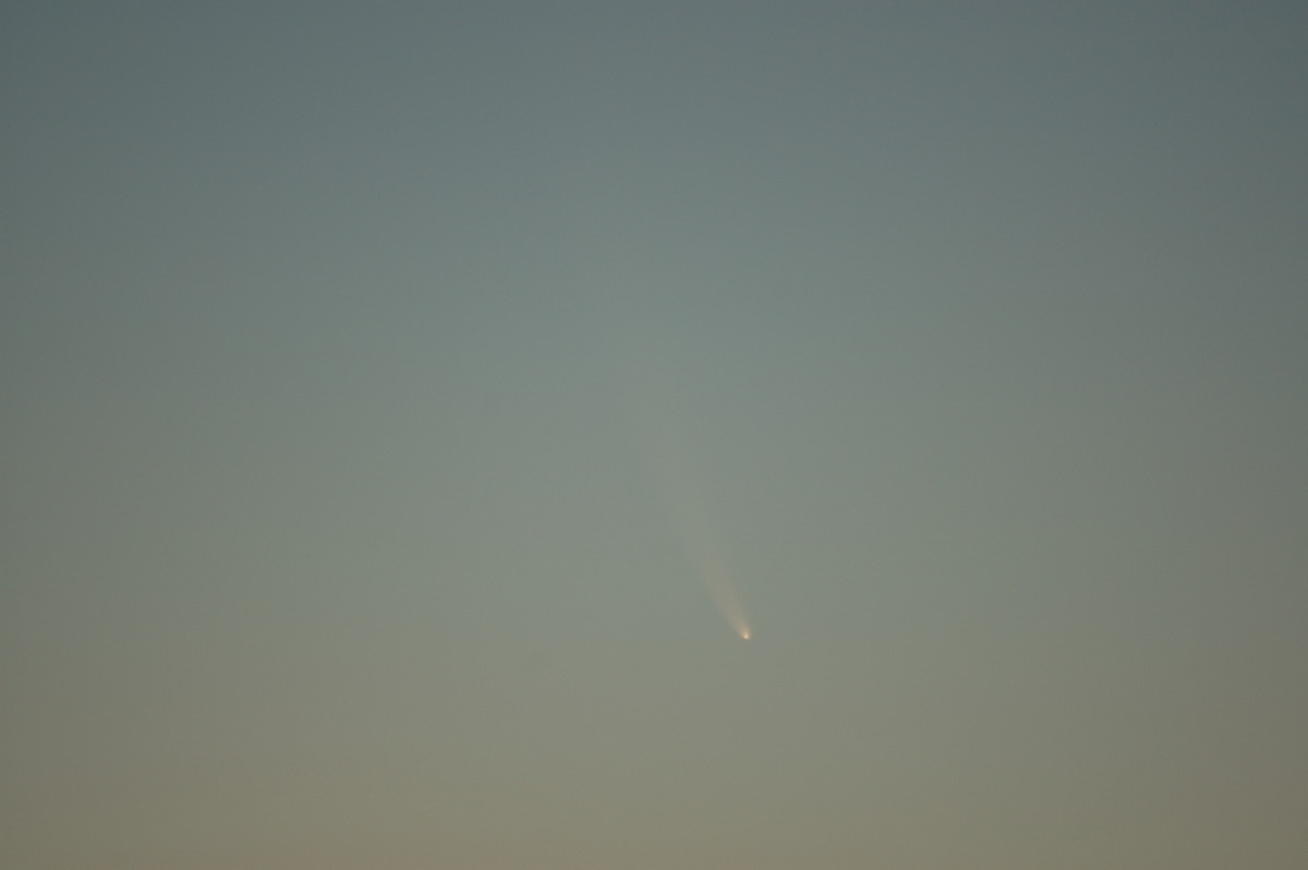 sunset sunset_pictures : Comet McNaught from McLeans Ridges   18 January 2007