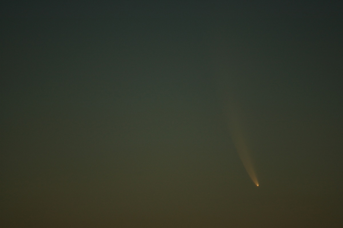 sunset sunset_pictures : Comet McNaught from McLeans Ridges   18 January 2007