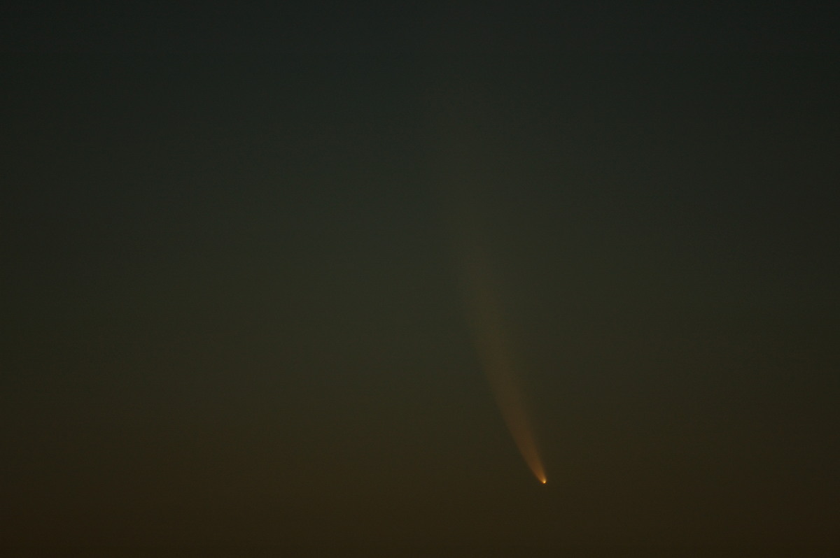 sunset sunset_pictures : Comet McNaught from McLeans Ridges   18 January 2007