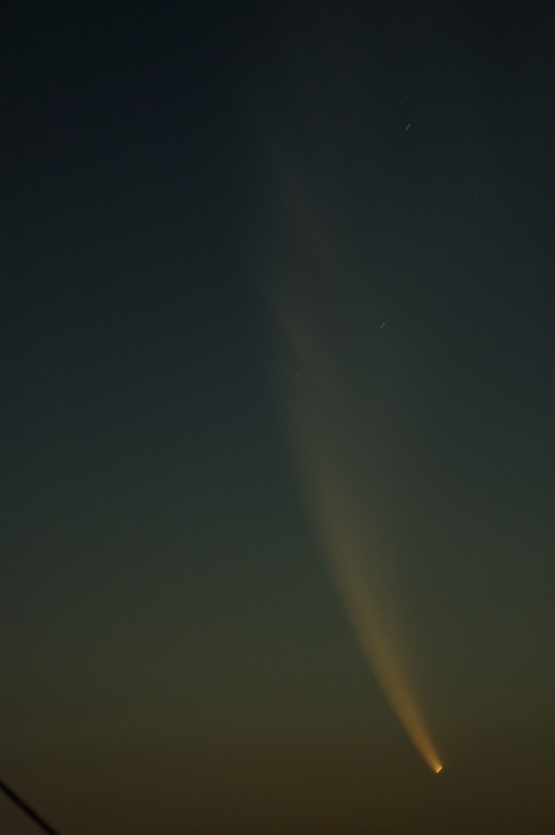 sunset sunset_pictures : Comet McNaught from McLeans Ridges   19 January 2007