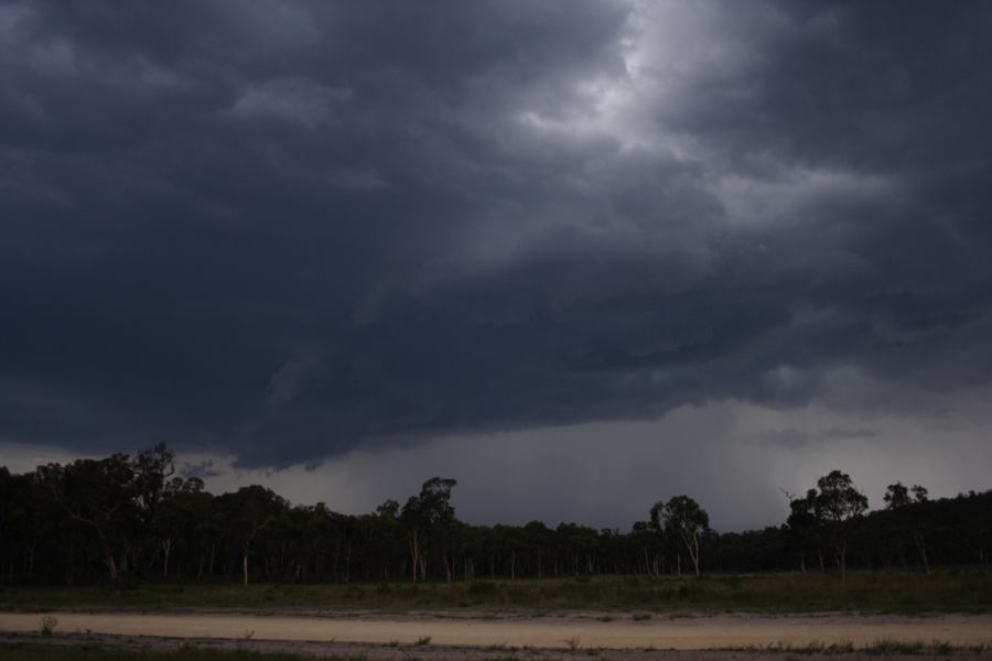 cumulonimbus thunderstorm_base : ~20km N of Colo Heights, NSW   23 January 2007