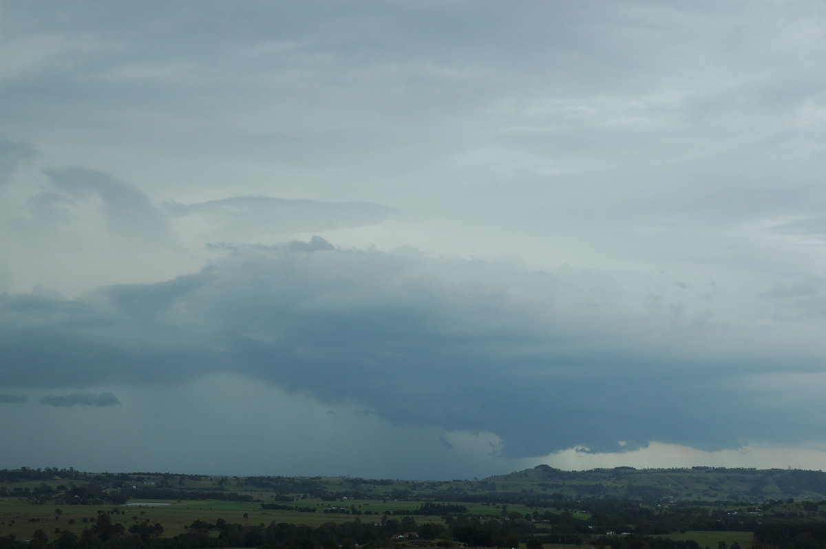 cumulonimbus thunderstorm_base : Wyrallah, NSW   24 January 2007