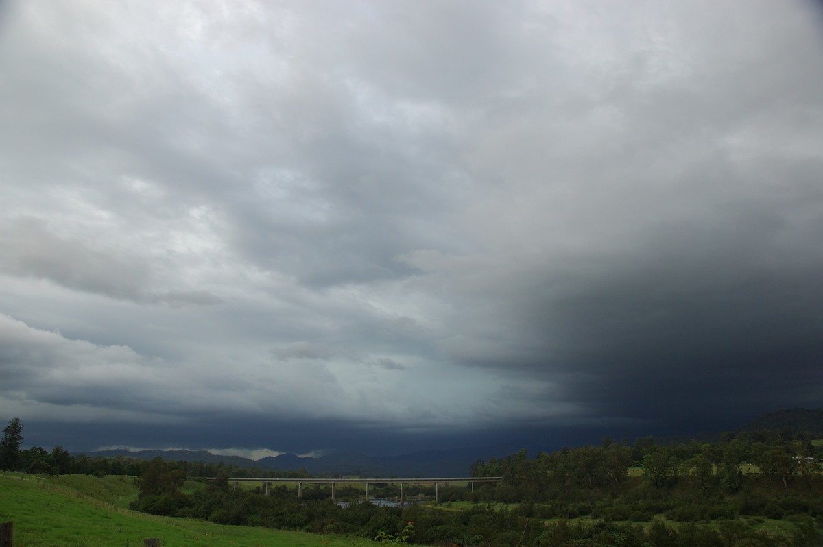 cumulonimbus thunderstorm_base : Jackadgery, NSW   26 January 2007