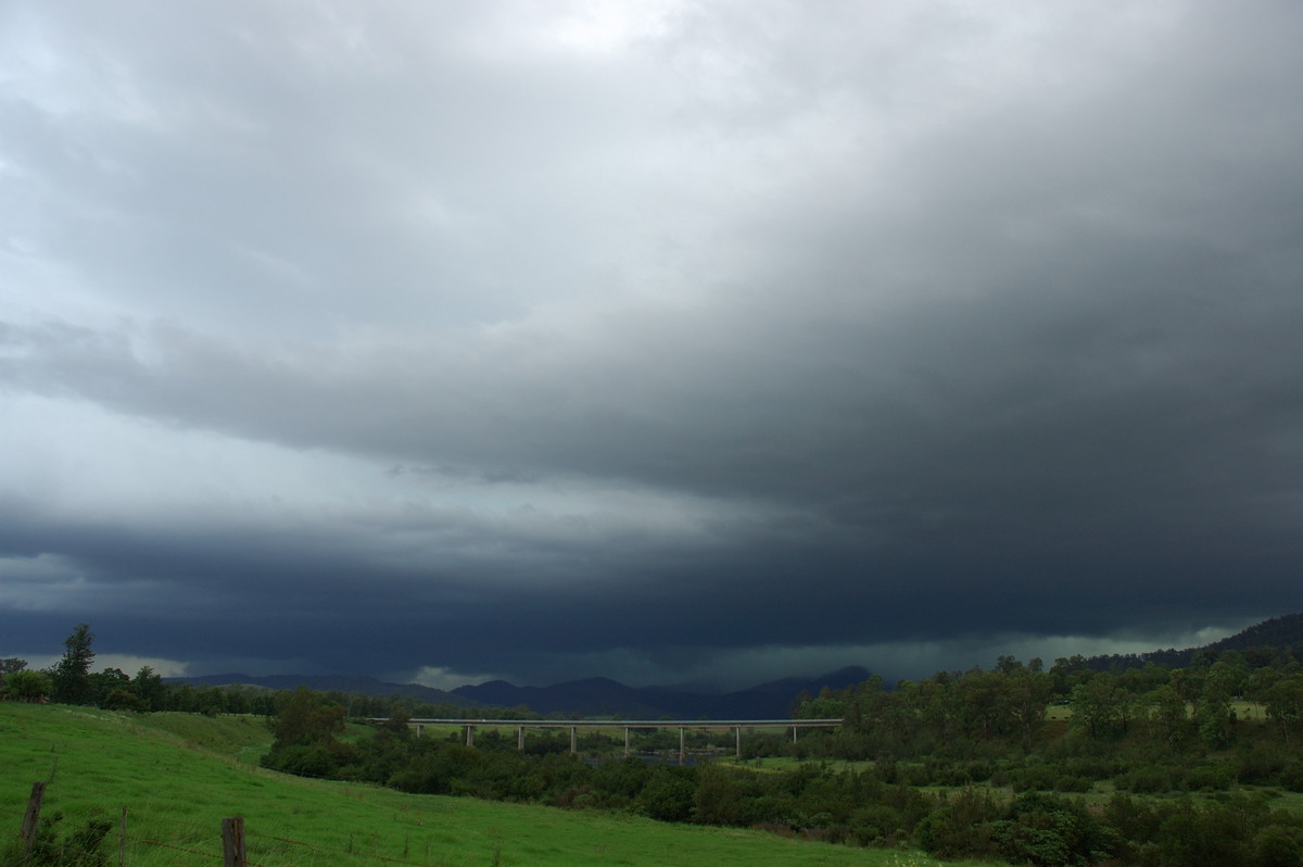 cumulonimbus thunderstorm_base : Jackadgery, NSW   26 January 2007