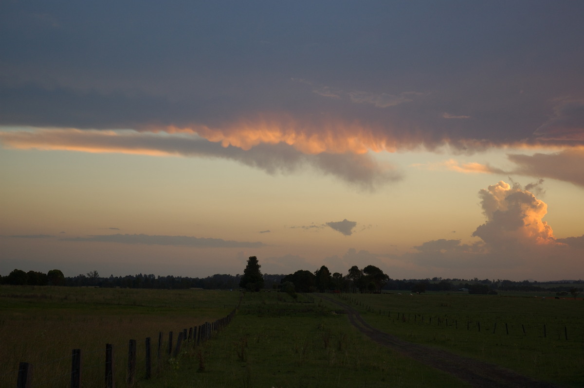 sunset sunset_pictures : N of Casino, NSW   30 January 2007