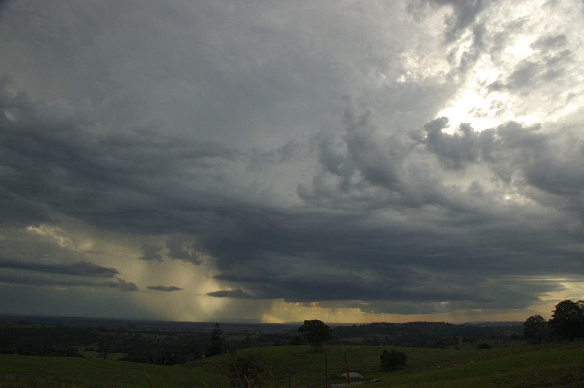 cumulonimbus thunderstorm_base : Wyrallah, NSW   31 January 2007